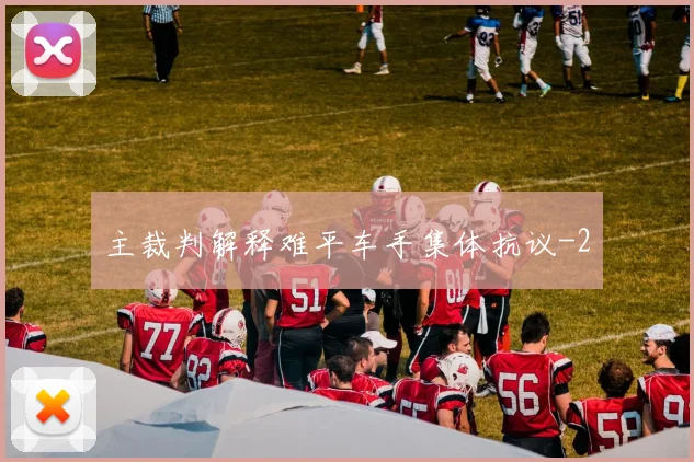 主裁判解释难平车手集体抗议